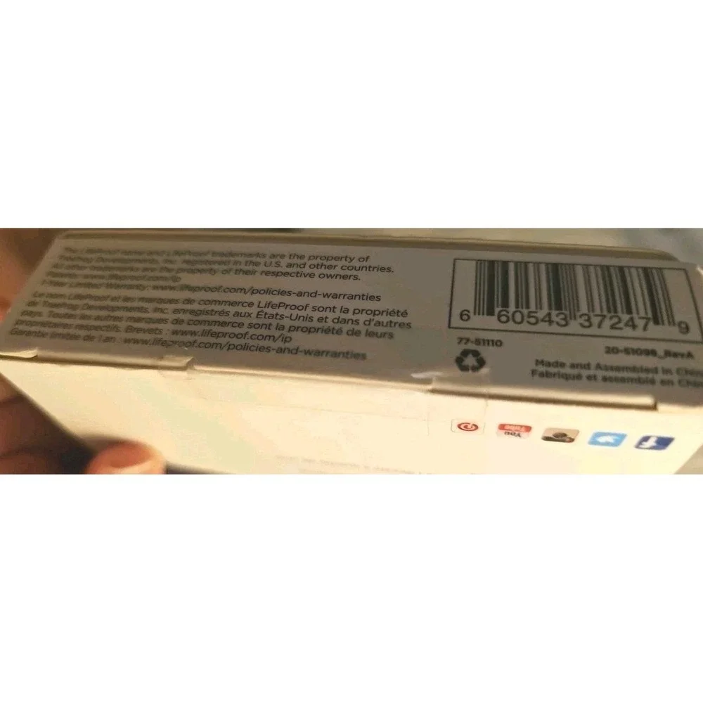Lifeproof NÜÜD Screenless Technology,Waterproof Case for iPhone 6 White 77-51110